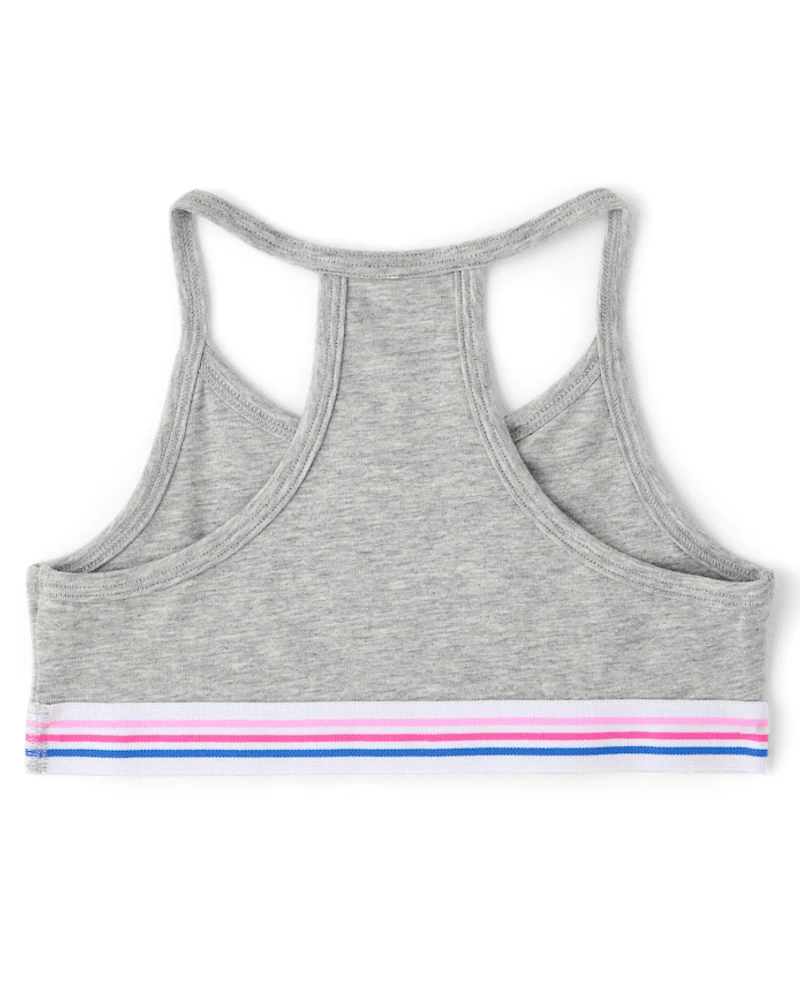 Lot de 3 brassières dos nageur pour filles