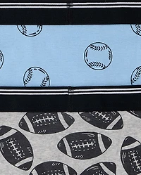 Boys Sport Boxer Brief Underwear 5-Pack