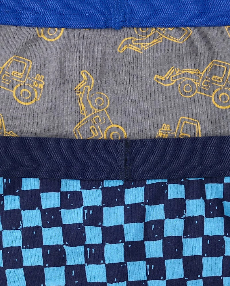 Toddler Boys Vehicle Brief Underwear 7-Pack