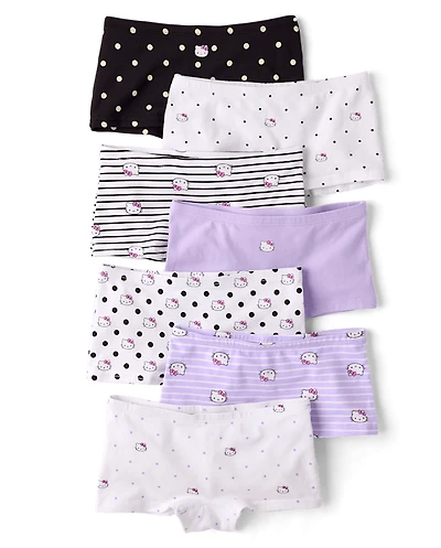 Girls Hello Kitty® Girl Short Underwear 7-Pack