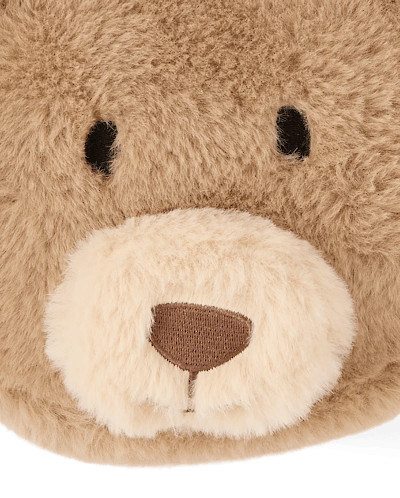 Girls Plush Bear Bag