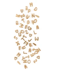 Girls DIY Letter Charm Necklace Set