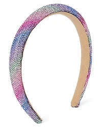 Girls Puffy Ombre Beaded Headband