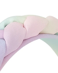 Girls Rainbow Braided Headband
