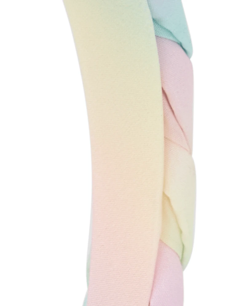 Girls Rainbow Braided Headband