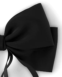 Pince à nœud papillon ruban pour filles