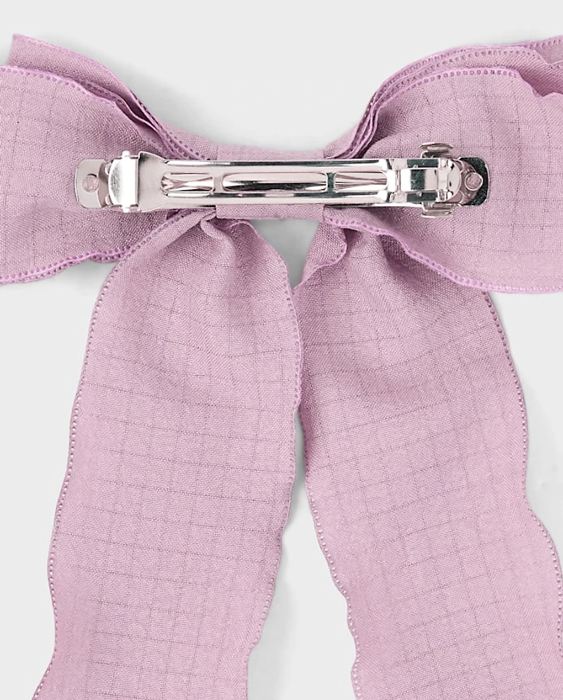Girls Bow Ribbon Hair Clip 2-Pack