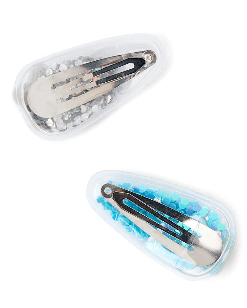 Girls Shakey Star Hair Clip 4-Pack