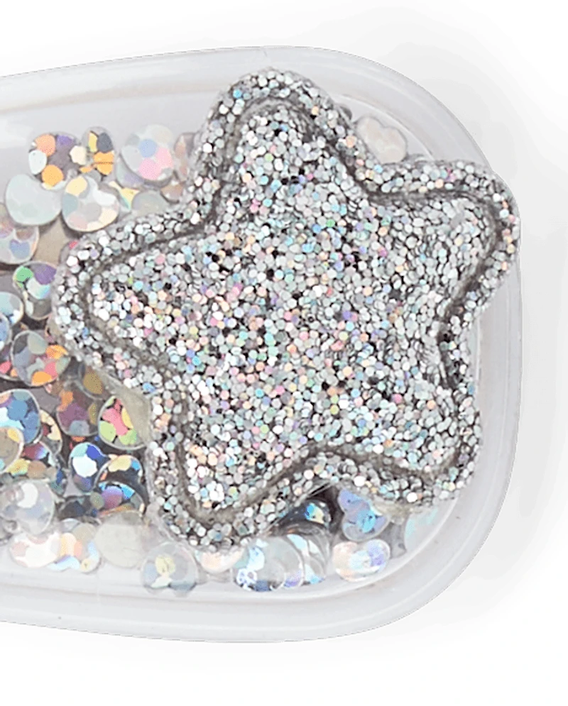 Girls Shakey Star Hair Clip 4-Pack