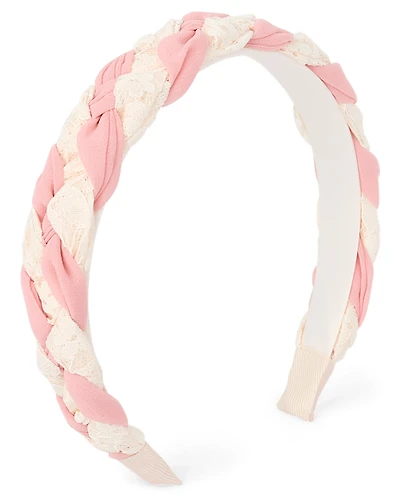 Girls Lace Braided Headband