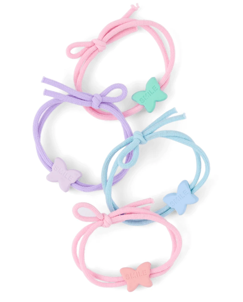 Girls Charm Hair Tie 12-Pack