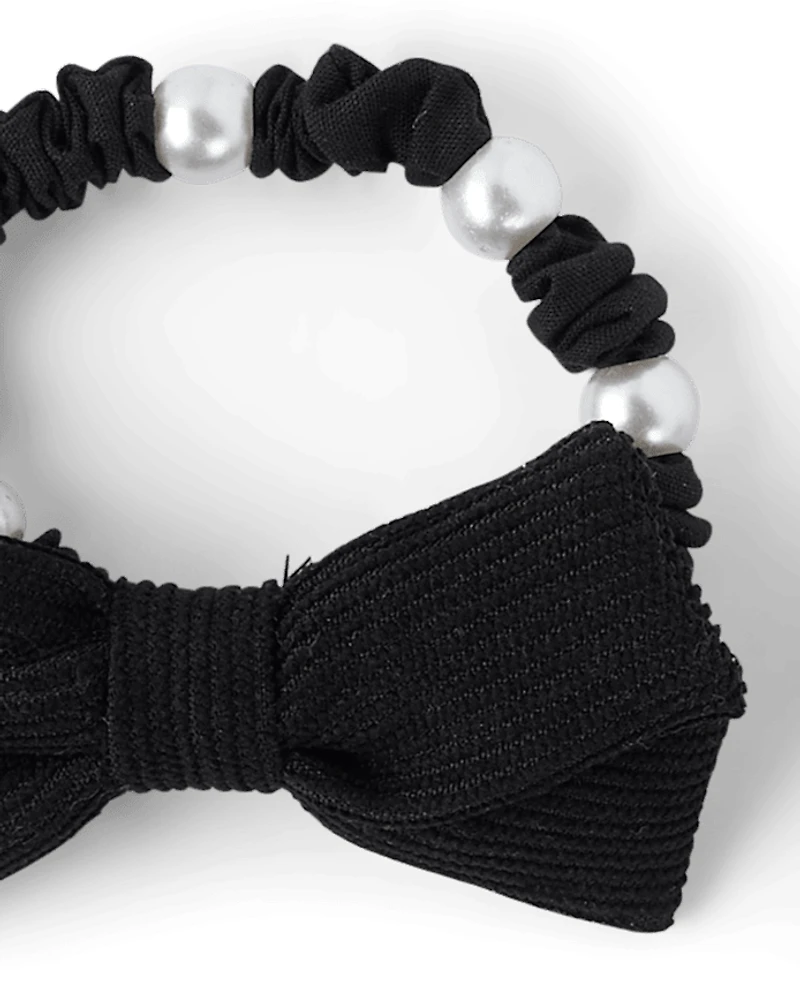 Girls Print Scrunchie 4-Pack