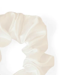 Girls Satin Heart Charm Scrunchie 3-Pack