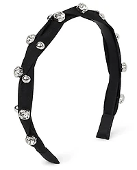 Girls Twisted Rhinestone Headband