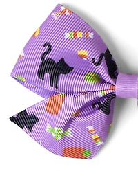 Girls Halloween Shakey Bow Hair Clip 3-Pack