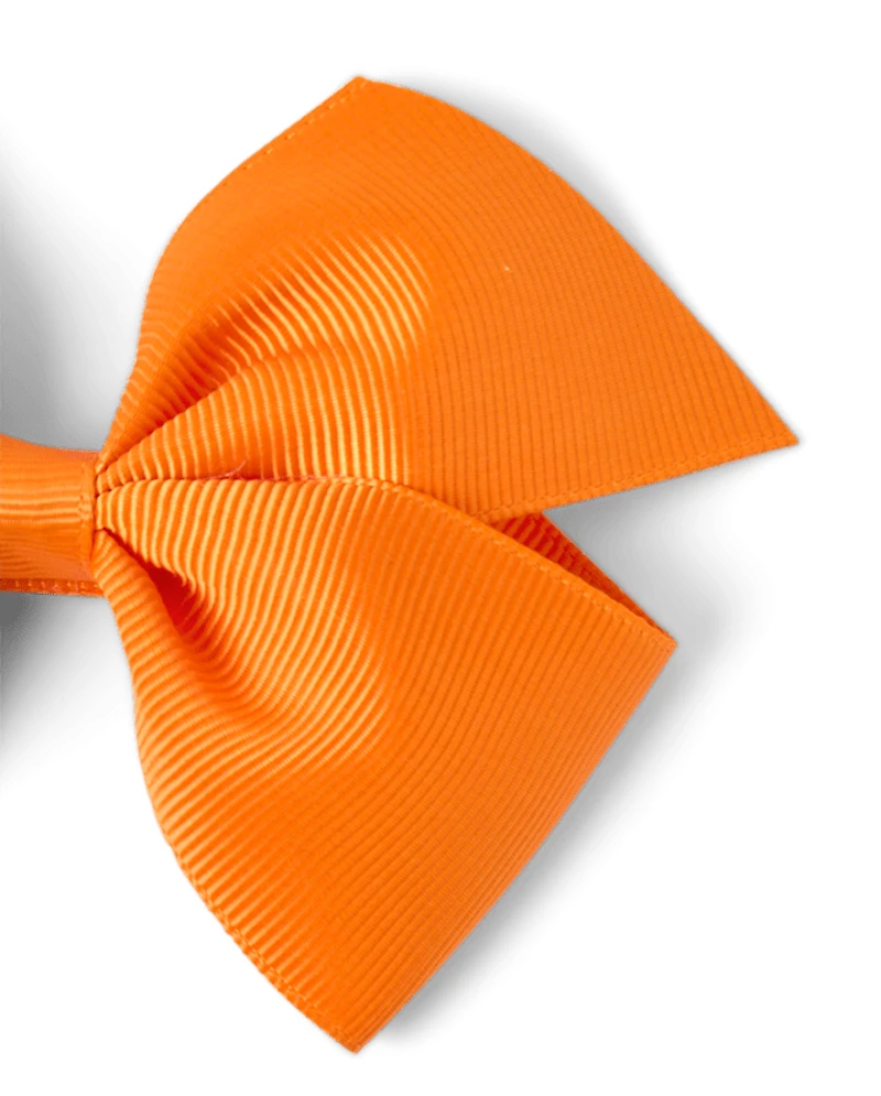Girls Halloween Shakey Bow Hair Clip 3-Pack