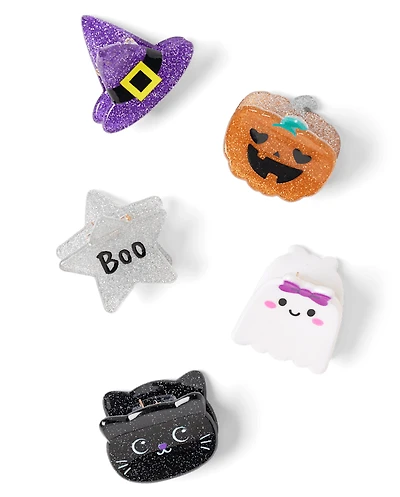 Girls Halloween Claw Clip 5-Pack