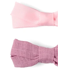 Toddler Girls Bow Hair Clip 12-Pack
