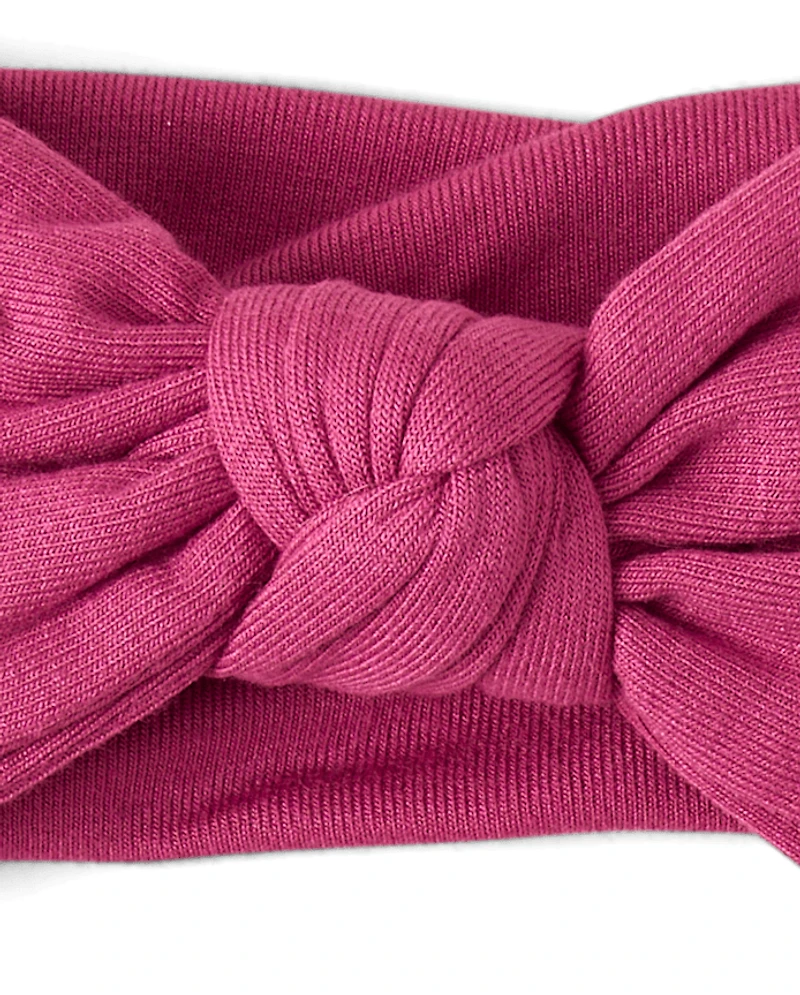 Baby And Toddler Girls Bow Headwrap 3-Pack