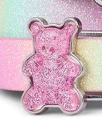 Girls Glitter Candy Bear Belt 3-Pack