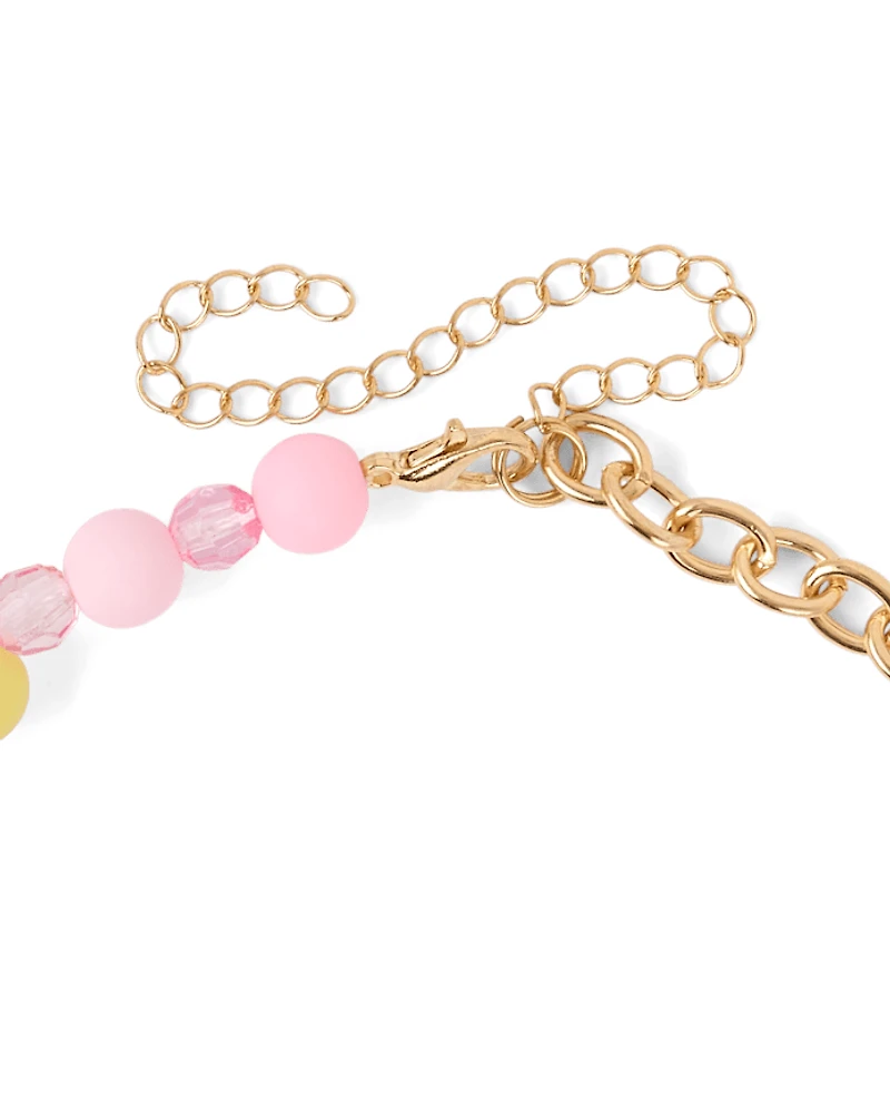 Girls Bear 2-Piece Jewelry Set