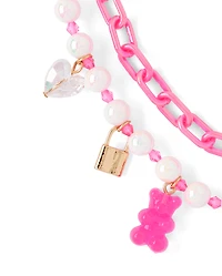 Girls Chain Charm Necklace 2-Pack