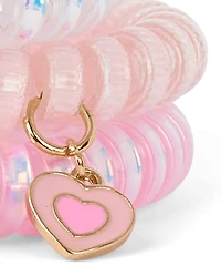 Girls Bear Coil Bracelet 4-Pack