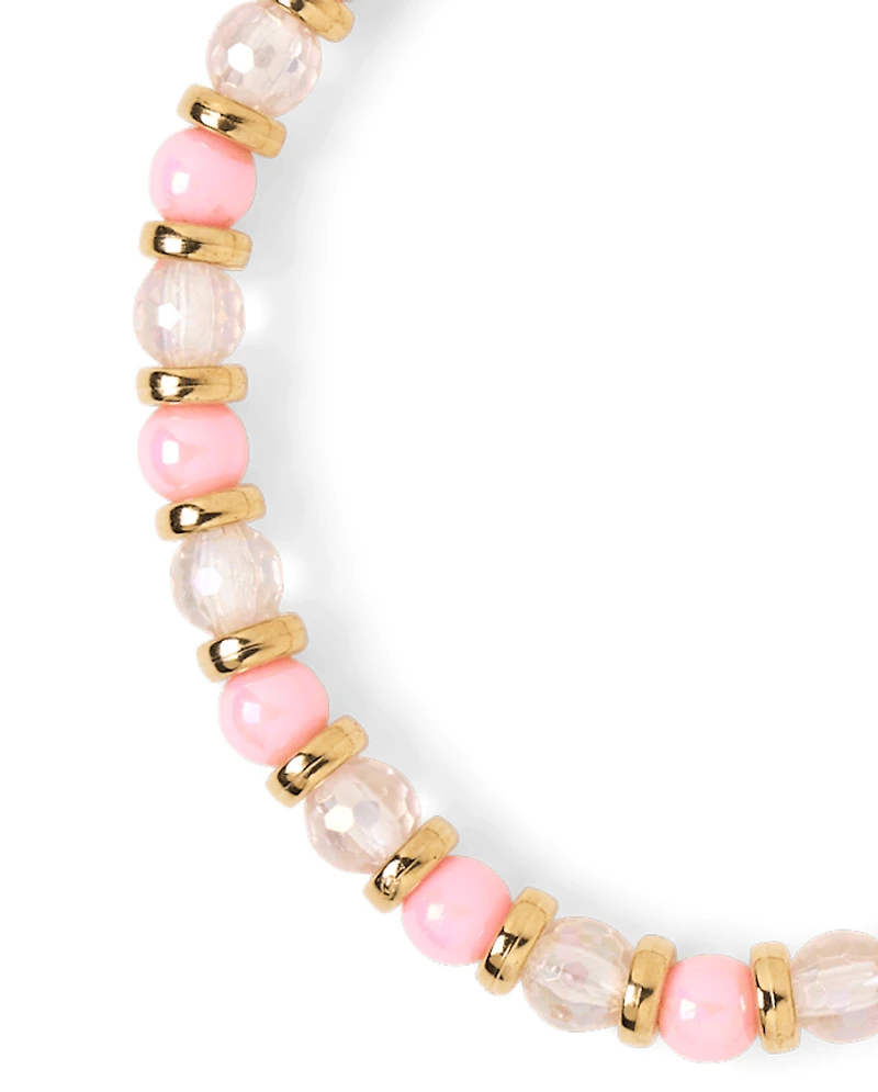 Girls Mommy And Me Beaded Bracelet 2-Pack