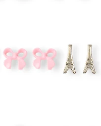 Girls Butterfly Earrings 20-Pack