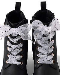 Girls Print Shoelace 2-Pack