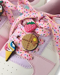 Girls Candy Shoelace & Shoe Charm 7-Piece Set