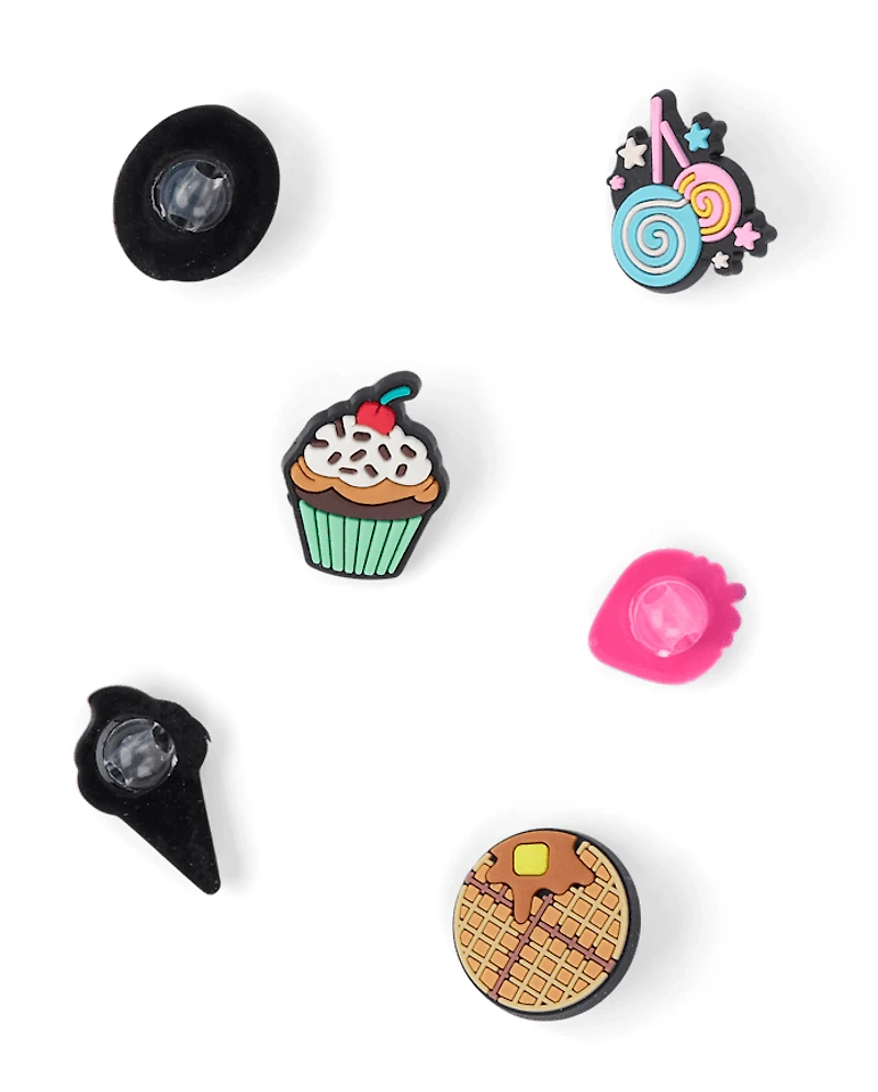Girls Candy Shoelace & Shoe Charm 7-Piece Set