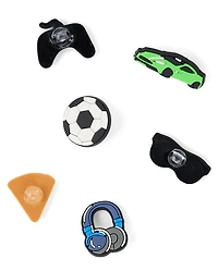 Boys Gamer Shoelace & Shoe Charm 7-Piece Set