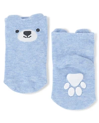 Baby Boys Bear Midi Socks 6-Pack
