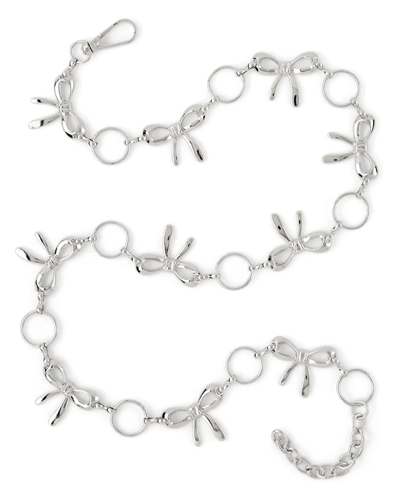 Girls Bow Chain Belt