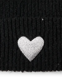 Bonnet à sequins brodé pour fille