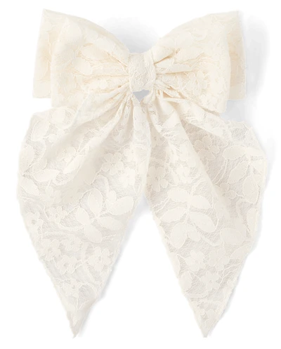 Girls Lace Bow Hair Clip