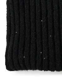 Cache-cou à paillettes pour filles