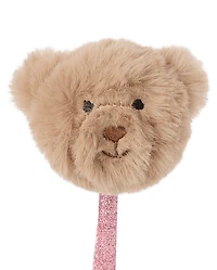 Toddler Girls Plush Bear Headband 2-Pack