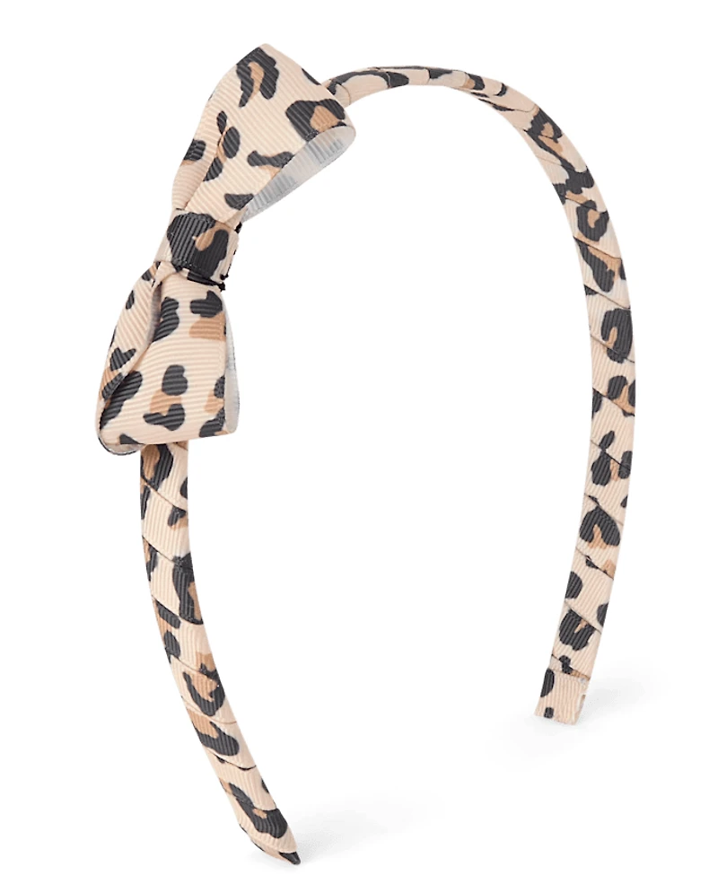 Toddler Girls Plush Bear Headband 2-Pack