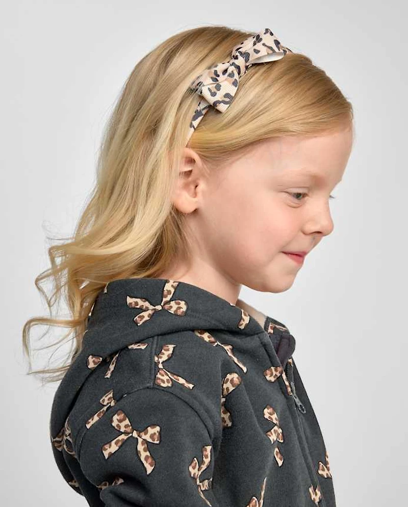 Lot de 2 serre-têtes ours en peluche pour petites filles