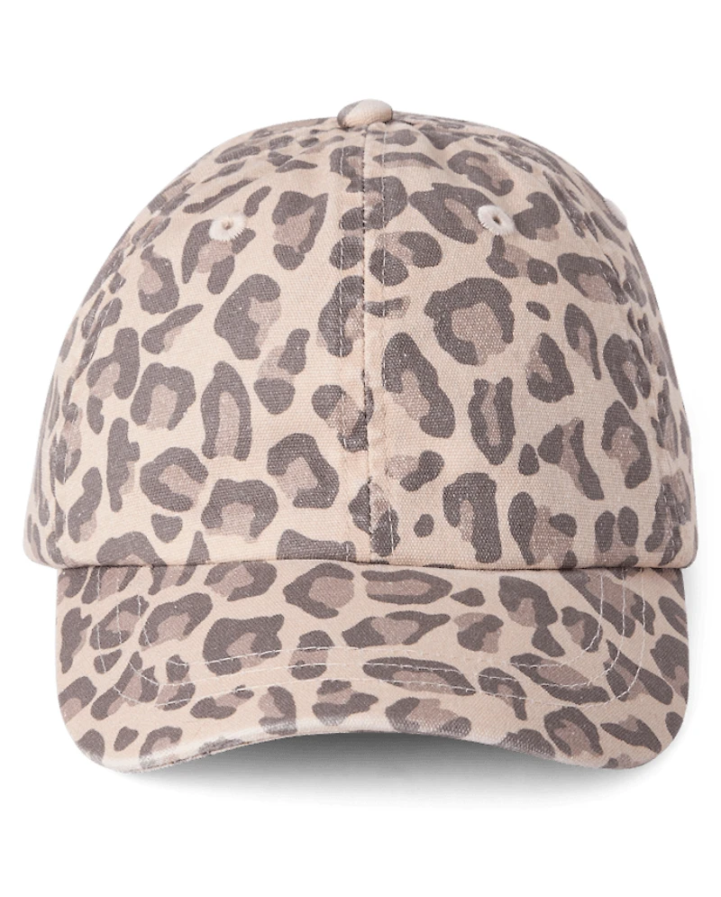 Kids Leopard Baseball Hat