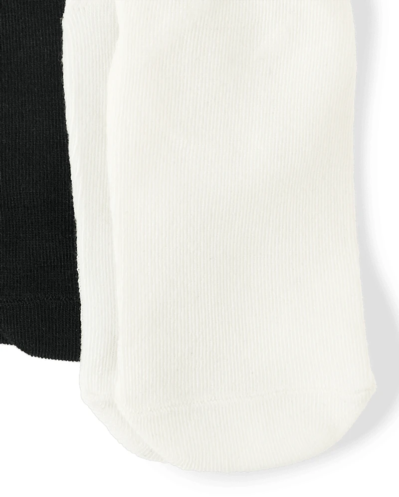 Girls Embellished Midi Socks 2-Pack