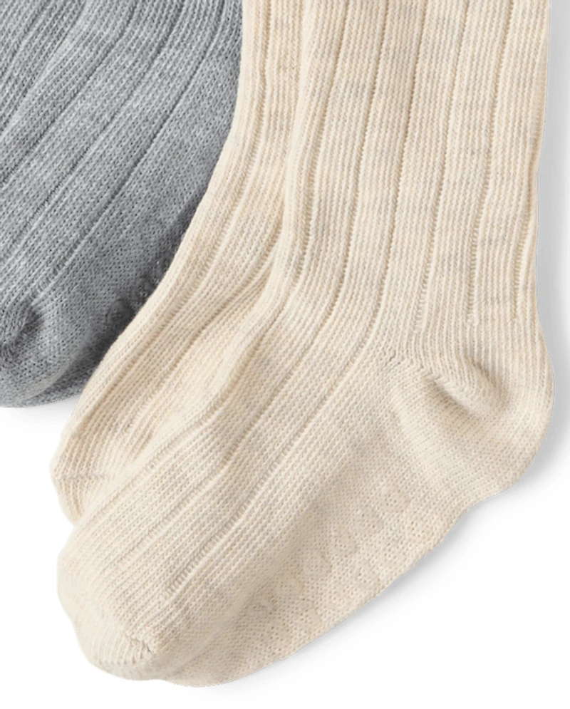 Girls Bow Boot Socks 2-Pack