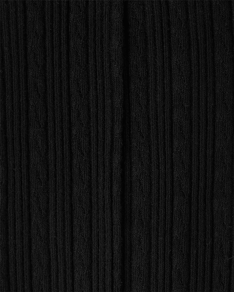 Collants à torsades pour filles (lot de 2