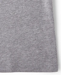 Girls Optimist Marled Graphic Tee
