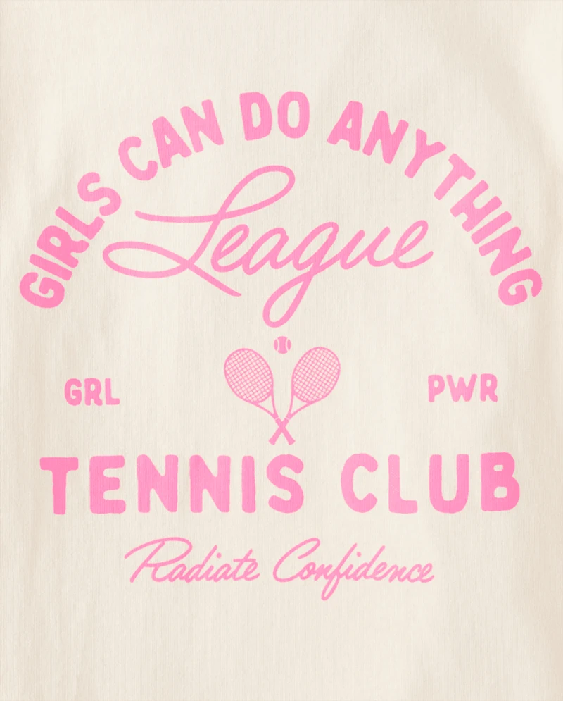 Girls Tennis Club Graphic Tee