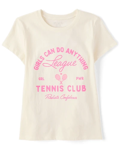 Girls Tennis Club Graphic Tee