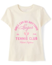 Girls Tennis Club Graphic Tee