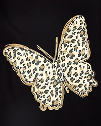 Girls Butterfly Graphic Tee